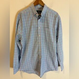Vineyard Vines Classic Fit Murray Shirt Long Sleeve XL Plaid purple, blue, green
